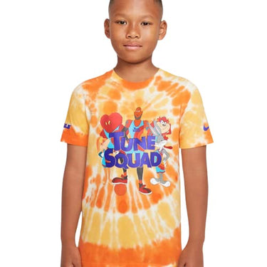 Nike Lebron Hemtape Tee (Big Kids) University Gold L (14-16 Big Kid) Nike