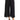 Hard Tail Flat woman Waist Boho Capris in Rayon Voile Black M Hard Tail