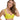 DKNY Women's Molded Underwire Bikini Top (Fluro Yellow, X-Large) DKNY