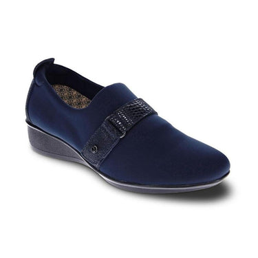 NWB Revere Genoa Women's Stretch Loafer Black Size 8W