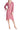 Kensie Women's Charmed Bouquets Midi Dress Dress, Vintage Rose Combo, Small Kensie
