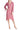 Kensie Women's Charmed Bouquets Midi Dress Dress, Vintage Rose Combo, Small Kensie