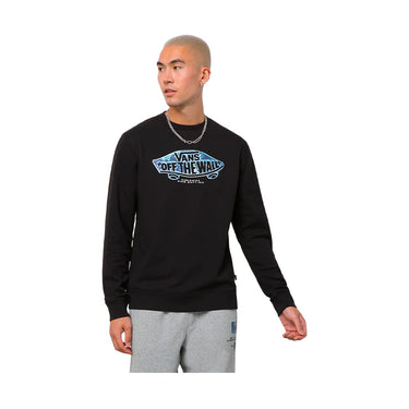 Vans Men's Classic Crew Sweater, (After Dark) Black, Size Large Vans