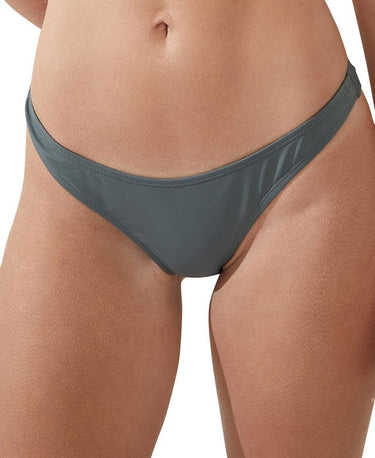 COTTON ON Women's Refined Brazilian Bikini Bottoms (Dusty Khaki, Large) COTTON ON