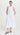 Vince Draped Neck Halter Womans Dress Optic White Size M Vince
