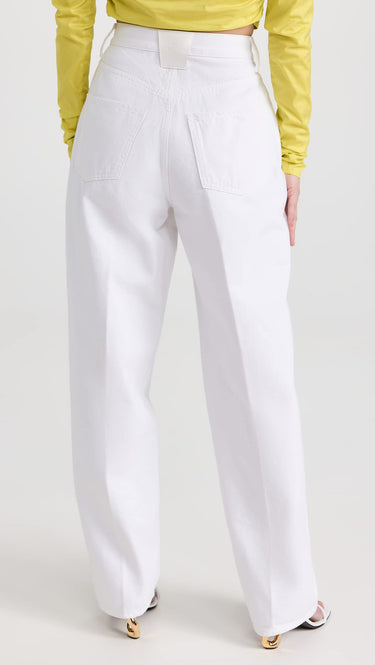 7 For All Mankind Women's The Jennifer Jeans, Color Clean White, Size 28