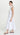 Vince Draped Neck Halter Womans Dress Optic White Size M Vince