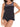 Miraclesuit Women's DD-Cup Underwire Bra Mesh Inset Tankini Midnight, 18DD Miraclesuit