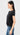 Madewell Women's Northside Vintage Tee, True Black, XL Madewell