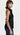 Vince Halter Neck Woman's Satin Blouse Black Size M Vince