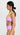 Beach Riot Women's Joyce One Piece Swimsuit,Sundazed Color Block,Purple,Stripe M Beach Riot