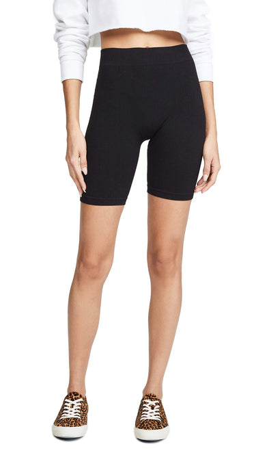 Free People Seamless Bike Shorts Black XS Free People