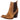 Circle G Womens Tan/Elastic Ankle Bootie Tan Size 6.5 B Circle G