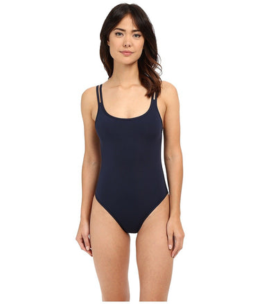 JETS SWIMWEAR AUSTRALIA Jetset Double Woman's One-Piece Swimsuit Ink Size 14 Jets by Jessika Allen