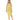 line and dot Adelyn One Shoulder Knit Dress with Slit Chartreuse LG Line & Dot