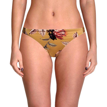 BCBG Womens Desert Flower Strappy Hipster Gold 12 BCBGeneration