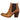 Circle G Womens Tan/Elastic Ankle Bootie Tan Size 6.5 B Circle G