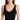 Free People Women's Solid Rib Brami Top, Black, M-L Free People