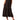 TRIBAL Maxi Tank Dress W/Tassels Sky BLACK SIZE S Tribal