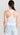 Free People Women's Hayley Racerback Brami, White, XS-SM (Women's 0-6) Free People
