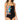 Anne Cole Tunnel Blouson Front Keyhole One-Piece Black 10 Anne Cole