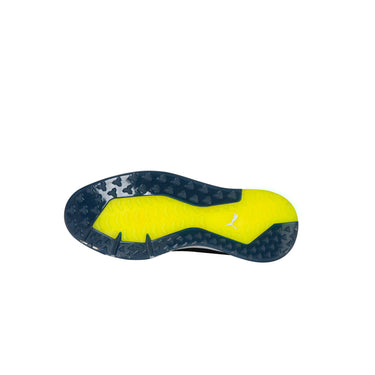 Puma Golf Men's PROADAPT ALPHACAT Men's Golf Shoe, Puma Silver-Safety Yellow, 7