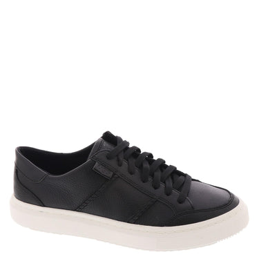 UGG Women's Alameda Lace Sneakers, Black Leather, Size 11