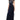 Xscape Short Sleeve Long Sheer Matte Jersey with Bead Top Navy 8 Xscape