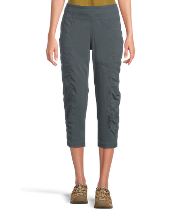 prAna Womens Koen Capri, Grey Blue, Size M prAna
