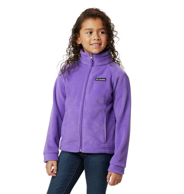 Columbia Baby Girls Benton Springs Fleece Jacket, Grape Gum, 2XS Columbia