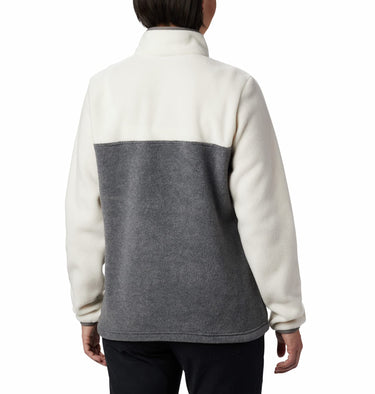 Columbia Benton Springs™ 12 Snap Pullover City Grey Heather/Chalk XS Columbia