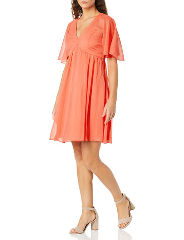Catherine Catherine Malandrino Women's Odom Dress Dress, Porcelain Rose, 6 Catherine Malandrino
