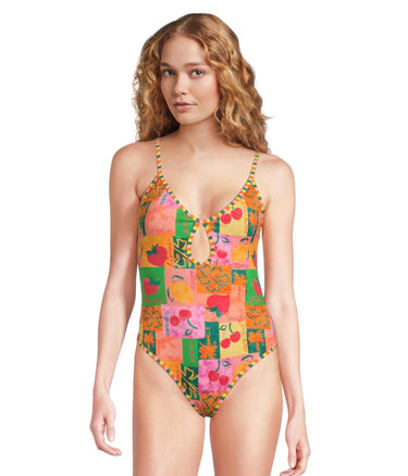 Beach Riot Womens Priscilla One-Piece Fruit Market SM Beach Riot