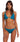 BCBG Womens Core Solids Underwire Bra Top Dark Teal 10 BCBGeneration