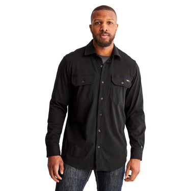 Timberland PRO Men's FR Cotton Core Button Front Shirt, Black SIZE S Timberland PRO