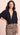 Free People Women's Elsa Bodysuit, Black, Large Free People