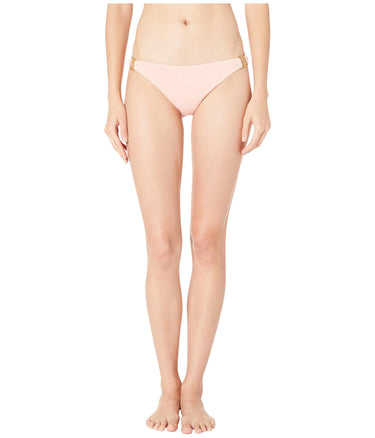 BCBG Womens Vintage Solids Ring Side Hipster Bottoms Blush MD BCBG