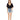 Free People Cleo Bodysuit Black XS (Women's 0-2) Free People
