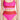 Beach Riot, Womens, Emmy Bottom, Fuchsia Red Neon Pink, Medium Beach Riot
