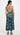 JOA Women's Sleeveless Cowl Neck Wide Leg Casual Jumpsuit, Navy Tropical, L J.O.A.