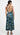 JOA Women's Sleeveless Cowl Neck Wide Leg Casual Jumpsuit, Navy Tropical, L J.O.A.