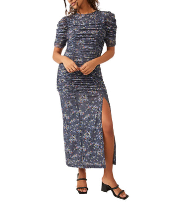 Free People Briella Midi Navy Combo SM (Women's 4-6) Free People