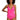 La Blanca Women's Over The Shoulder Tankini Swimsuit Top, Pop Pink Size 12 La Blanca