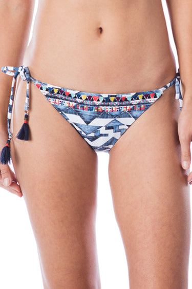 Lucky Brand Women's Tie-Side Hipster Bikini Swimsuit Bottom Swimwear, S Lucky Brand
