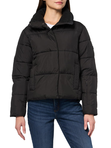 Roxy Women's Winter Rebel 10K Waterproof Puffer Jacket – Black, M Roxy