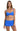 La Blanca Women's Cross Over High Waist Bikini Swimsuit Bottom, Black Size 10 La Blanca