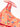 HOBIE GIRL'S One Shoulder Bralette and Sash Hipster Swimsuit Set Coral Hobie