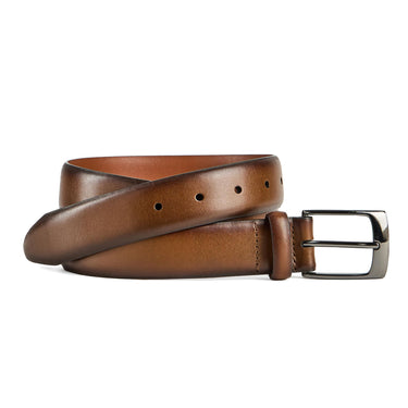 Johnston & Murphy Men's Upton Dress Leather Belt, Tan, 40 Johnston & Murphy