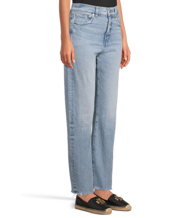 Madewell Womens 90s Straight in Hallstead Wash Hallstead Wash Size 27