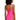 La Blanca Women's Over The Shoulder Tankini Swimsuit Top, Pop Pink Size 12 La Blanca